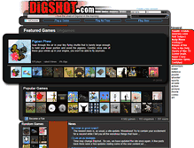 Tablet Screenshot of digshot.com